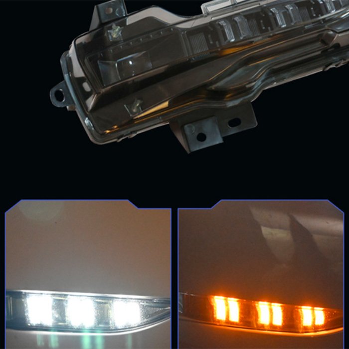 Modified Fog Light Sequential Turn Signal for Model 3/Y