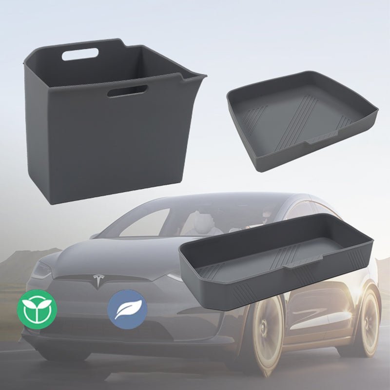 Original Car Trunk Left and Right Storage Box for Tesla Model X 2022-2025