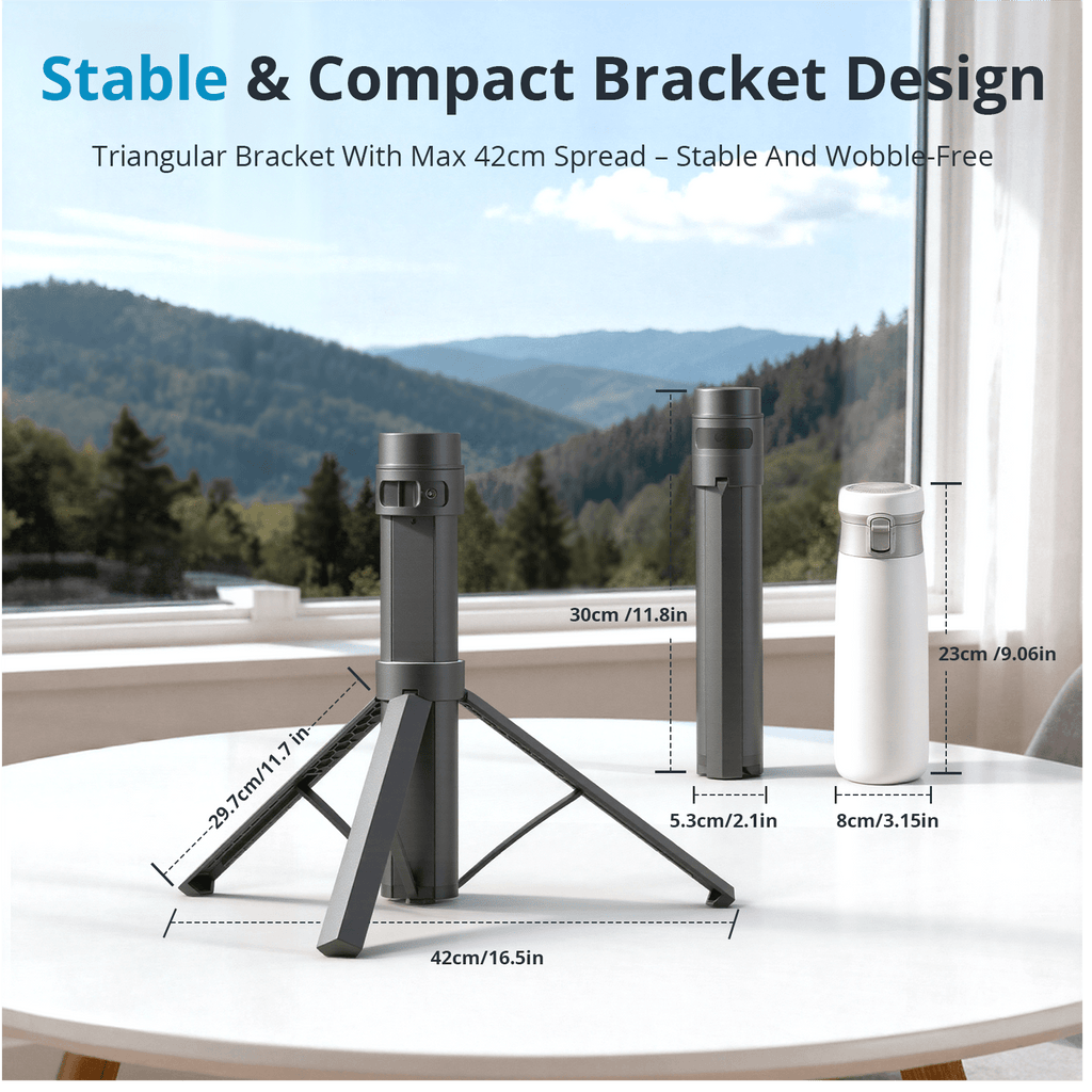 Portable Power & Mounting System for Starlink Mini | 45000mAh Battery Tripod Stand