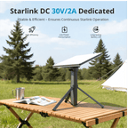 Portable Power & Mounting System for Starlink Mini | 45000mAh Battery Tripod Stand