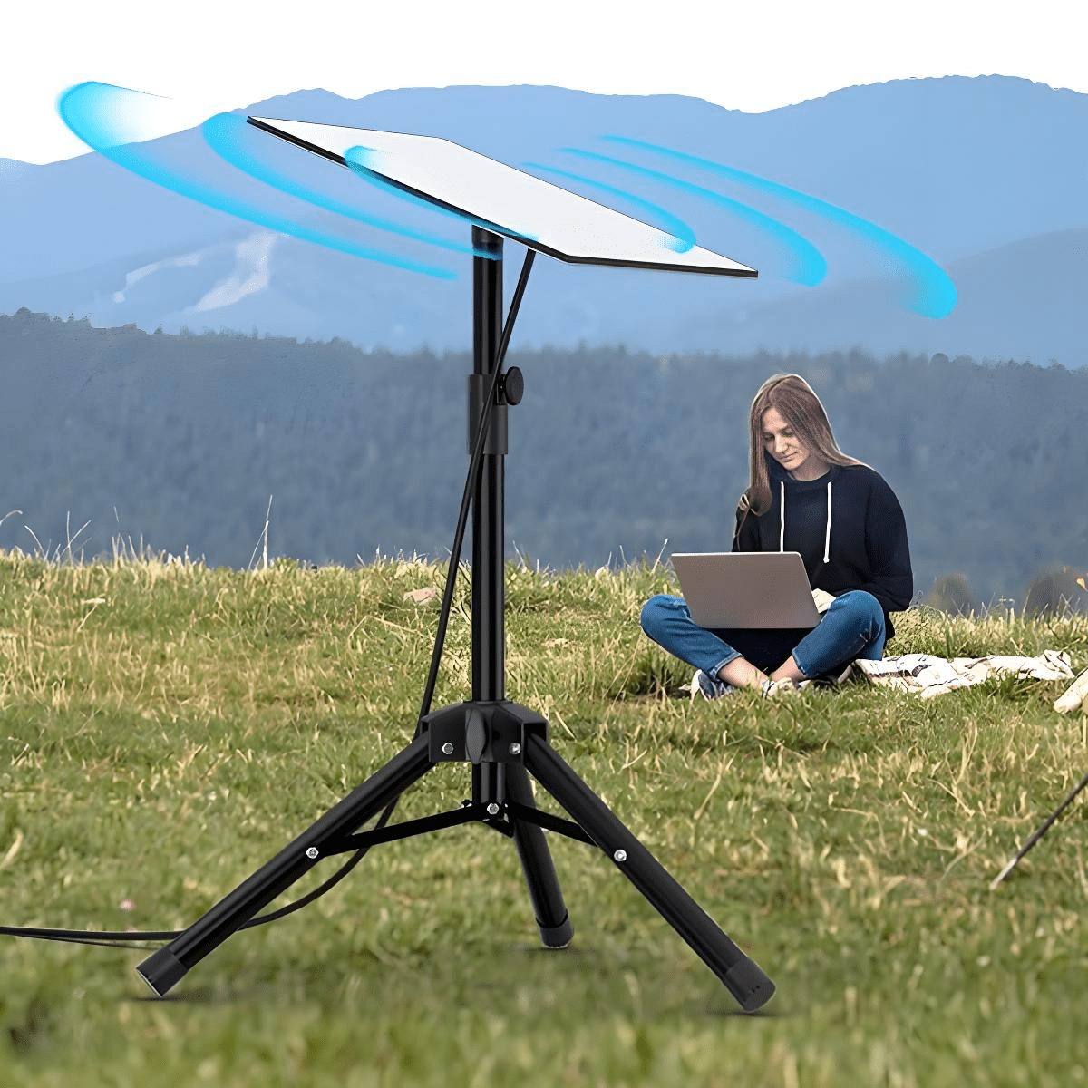 Portable Tripod Mount for Starlink Gen 3 - Teskay