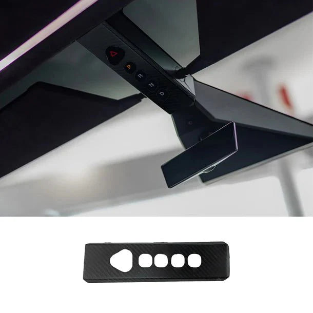 Reading Light Trim Cover Real Carbon Fiber for Tesla Cybertruck - Teskay