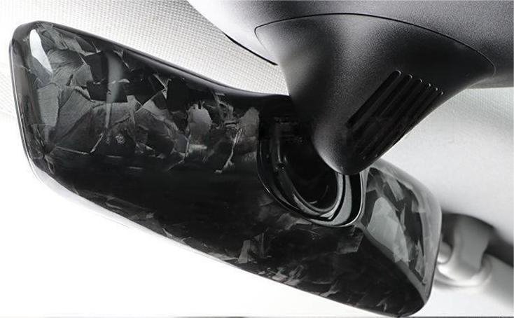 Real Carbon Fiber Interior Mirrors for Tesla Model 3/Y - Teskay