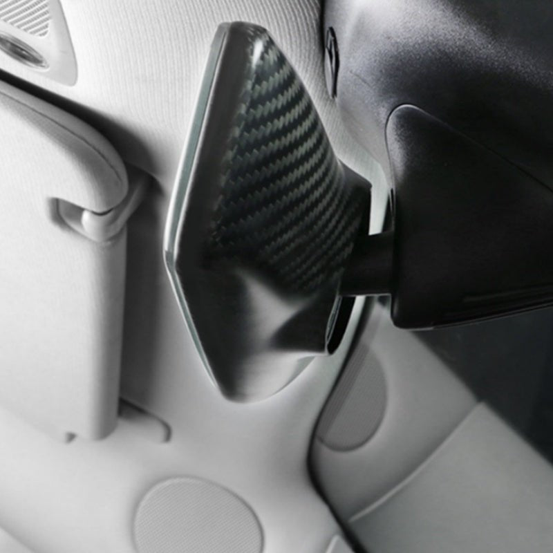 Real Carbon Fiber Interior Mirrors for Tesla Model 3/Y - Teskay