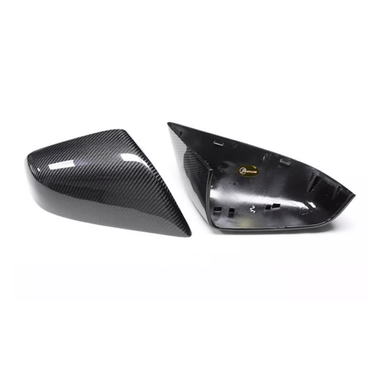 Real Carbon Fiber Mirror Covers Replacement for Tesla Model S / X - Teskay