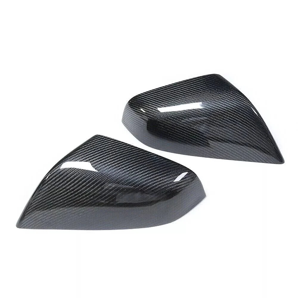 Real Carbon Fiber Mirror Covers Replacement for Tesla Model S / X - Teskay