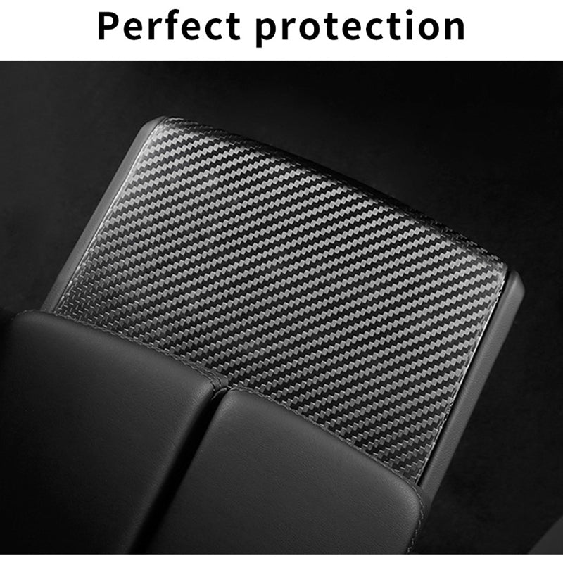 Real Carbon Rear Air Vent Frame for Tesla Model X/S 2017-2019 - Teskay