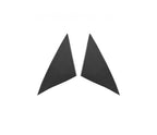 Real Dry Carbon Fiber A-Pillar Accent Overlays for Tesla Model 3 / Y - Tesla