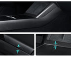 Dry Carbon Fiber Center Console Combo Trim for Model 3 Highland & Model Y Juniper - Teskay