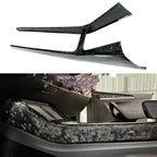 Real Dry Carbon Fiber Center Console Trim Panel for Tesla Model Y 2021-2024 - Teskay