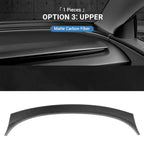 Real Dry Carbon Fiber Dashboard Cover for Model 3 Highland / Model Y Juniper - Teskay