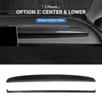 Real Dry Carbon Fiber Dashboard Cover for Model 3 Highland / Model Y Juniper - Teskay