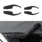 Real Dry Carbon Fiber Door Armrest Cover Overlays for Tesla Model 3 Highland - Teskay