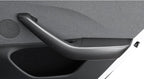 Real Dry Carbon Fiber Door Armrest Cover Overlays for Tesla Model 3 Highland - Teskay