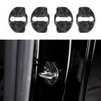 Real Dry Carbon Fiber Door Lock Cover for Tesla Model 3 & Model Y - Teskay