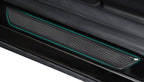 Real Dry Carbon Fiber Door Sill Strip Overlay for Tesla Model 3/Y - Teskay