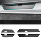 Real Dry Carbon Fiber Door Sill Strip Overlay for Tesla Model 3/Y - Teskay