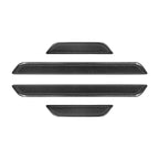 Real Dry Carbon Fiber Door Sill Strip Overlay for Tesla Model 3/Y - Teskay