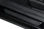 Real Dry Carbon Fiber Door Sill Strip Overlay for Tesla Model 3/Y - Teskay