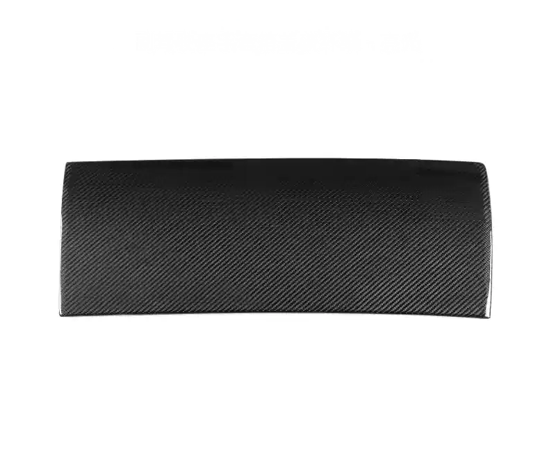 Real Dry Carbon Fiber Glove Box Cover Overlay for Tesla Model Y / 3-Teskay