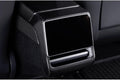 Real Dry Carbon Fiber Rear Screen Trim for Tesla Model 3 Highland & Model Y Juniper Model 3 Highland 2024+ & New Model Y 2025+ Glossy