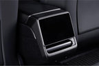 Real Dry Carbon Fiber Rear Screen Trim for Tesla Model 3 Highland & Model Y Juniper - Teskay