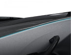Real Dry Carbon Fiber Upper Door Trim for Model 3 Highland / Model Y Juniper - Teskay
