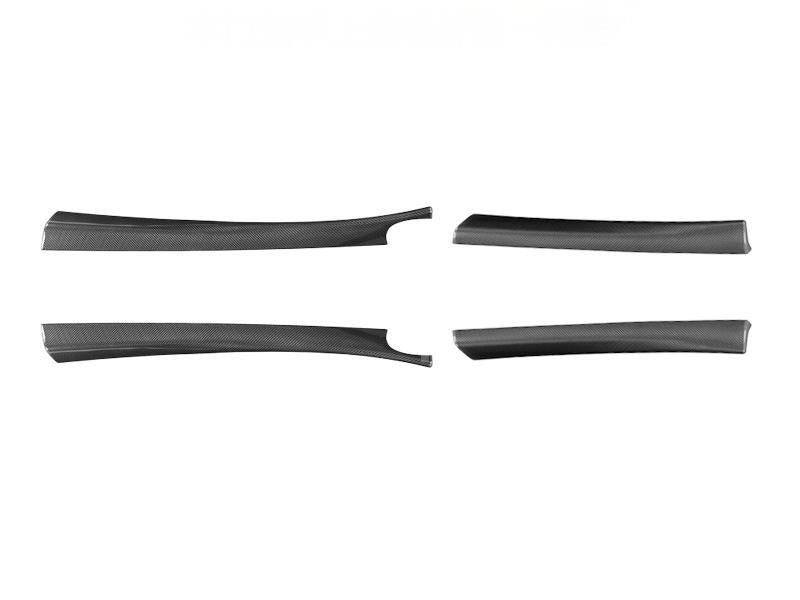 Real Dry Carbon Fiber Upper Door Trim for Model 3 Highland / Model Y Juniper - Teskay