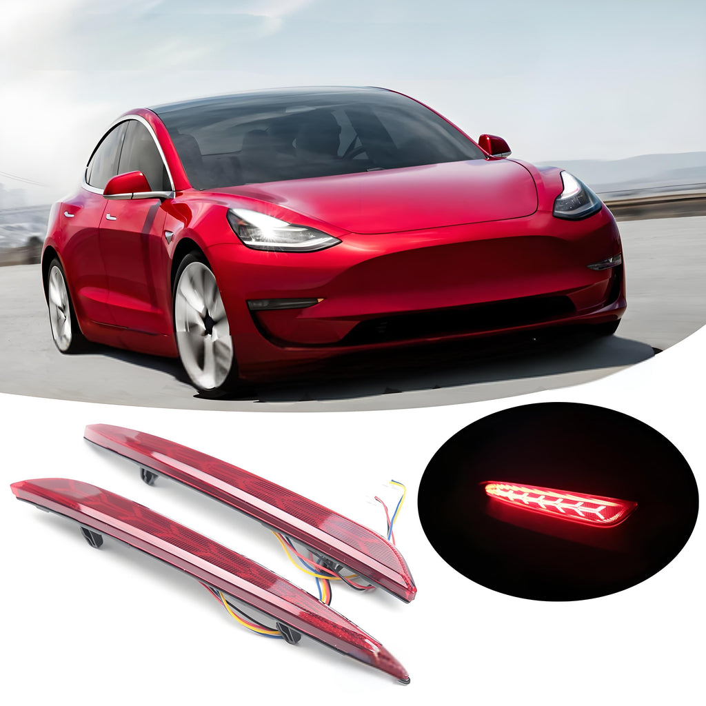 TESERY Rear Bumper Turn Signal Light Upgrade for Model Y