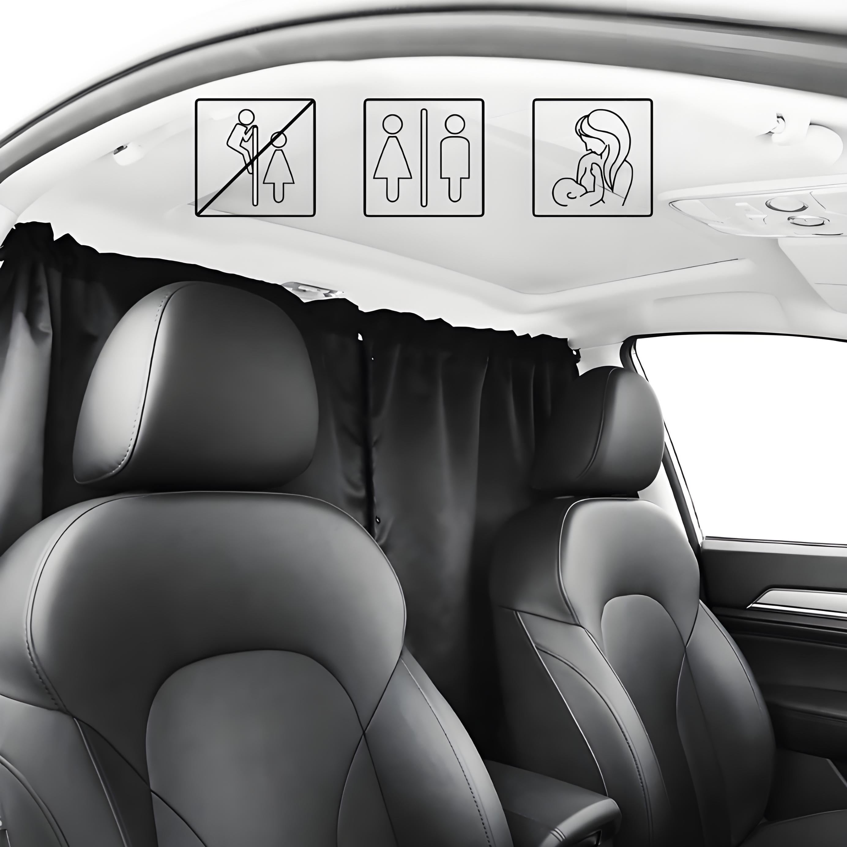 Rear Privacy Divider Curtain for Tesla Model 3/Y/S/X - Teskay