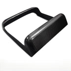 Rear Screen Air Outlet Frame Dry Carbon Fiber Overlay for Tesla Model S/X 2021+