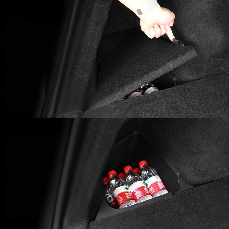 Rear Trunk Storage Bins for Model Y Juniper 5 Seater