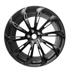 Rims for Model 3/Y【18' Glossy black Set of 4】Surprise gifts on US