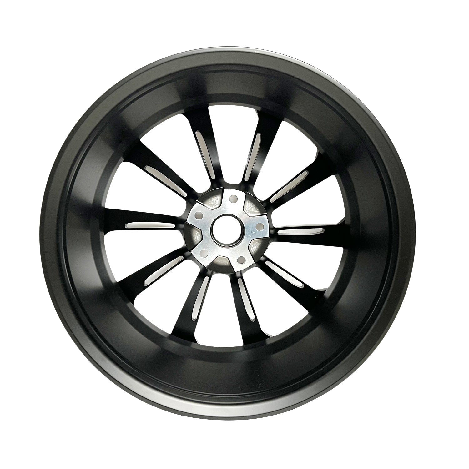 Rims for Model 3/Y【18' Glossy black Set of 4】Surprise gifts on US