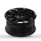 Rims for Model 3/Y【18' Glossy black Set of 4】Surprise gifts on US