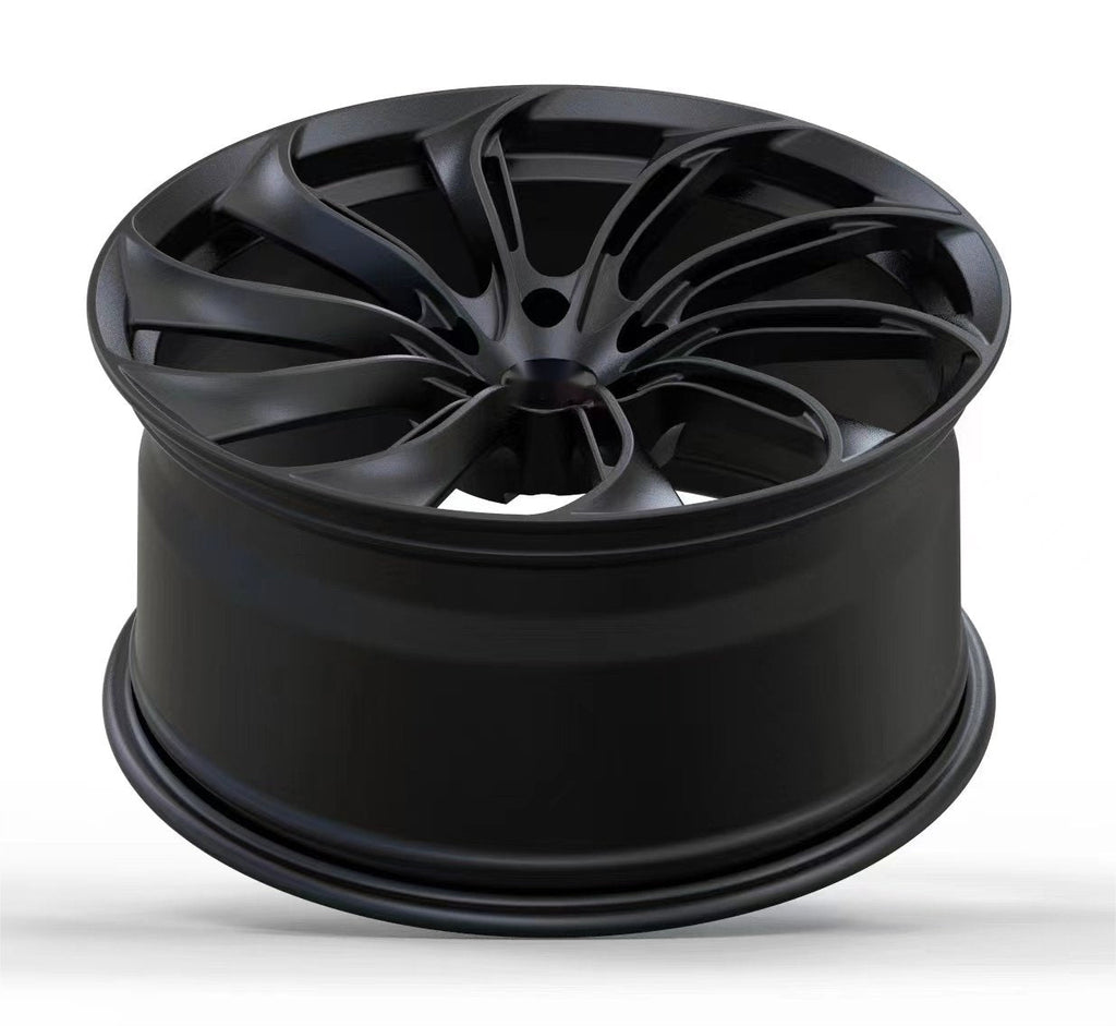 Rims for Model 3/Y【18' Glossy black Set of 4】Surprise gifts on US
