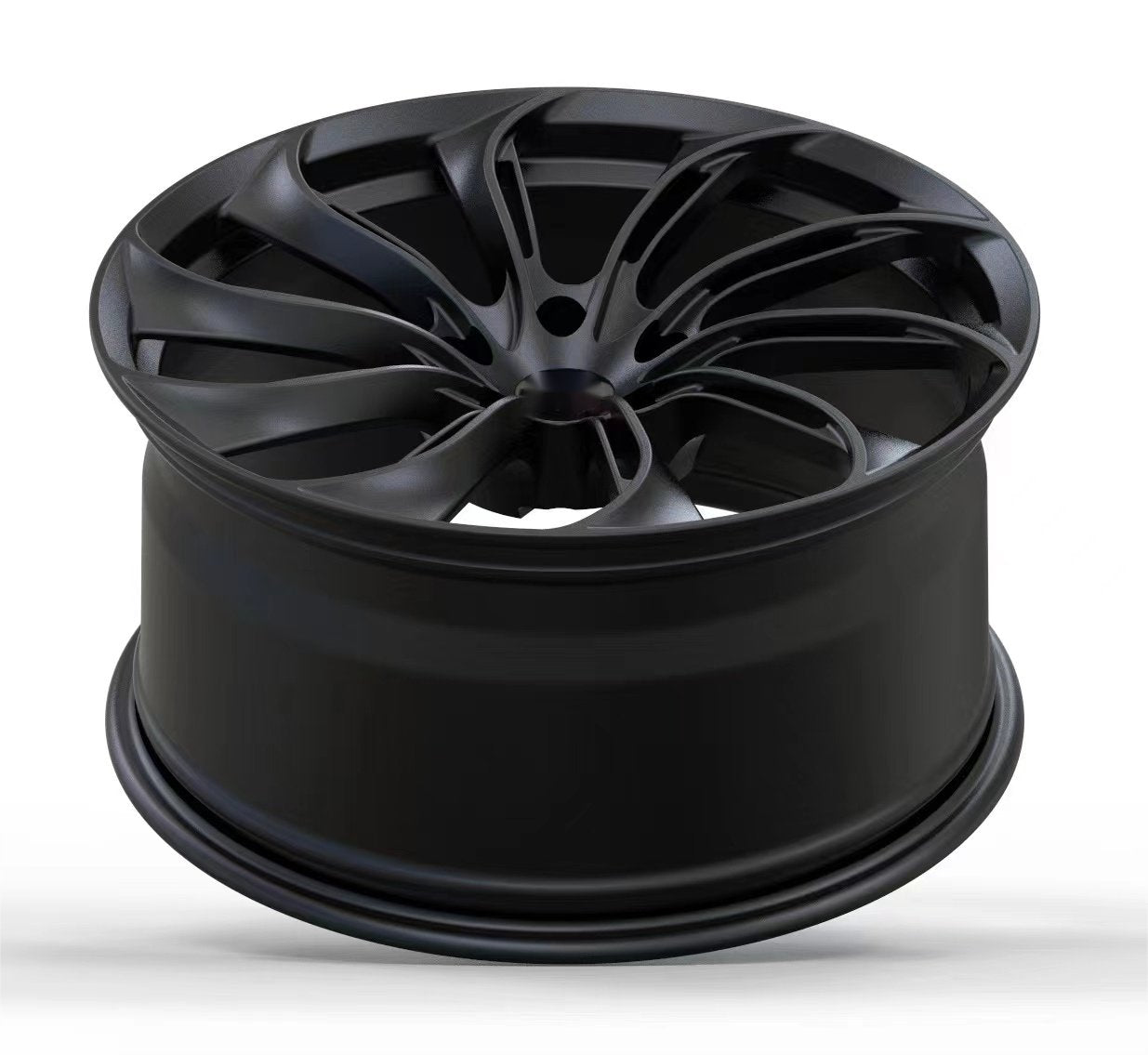 Rims for Model 3/Y【18' Glossy black Set of 4】Surprise gifts on US