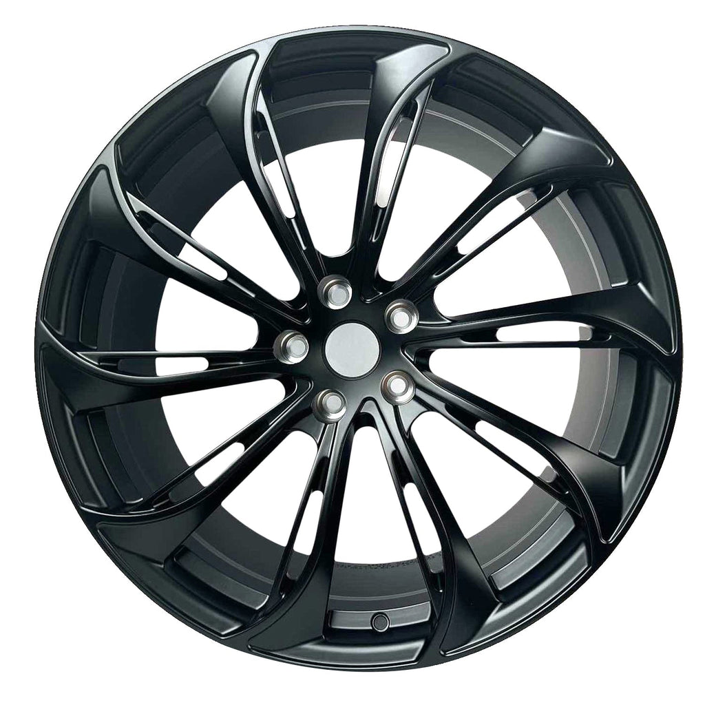 Rims for Model 3/Y【18' Glossy black Set of 4】Surprise gifts on US