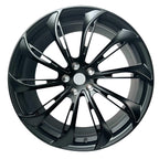 Rims for Model 3/Y【18' Glossy black Set of 4】Surprise gifts on US