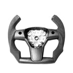 Custom Carbon Fiber Steering Wheel for Tesla Model 3/Y - Teskay