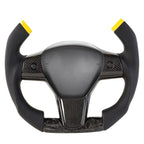 Custom Carbon Fiber Steering Wheel for Tesla Model 3/Y - Teskay