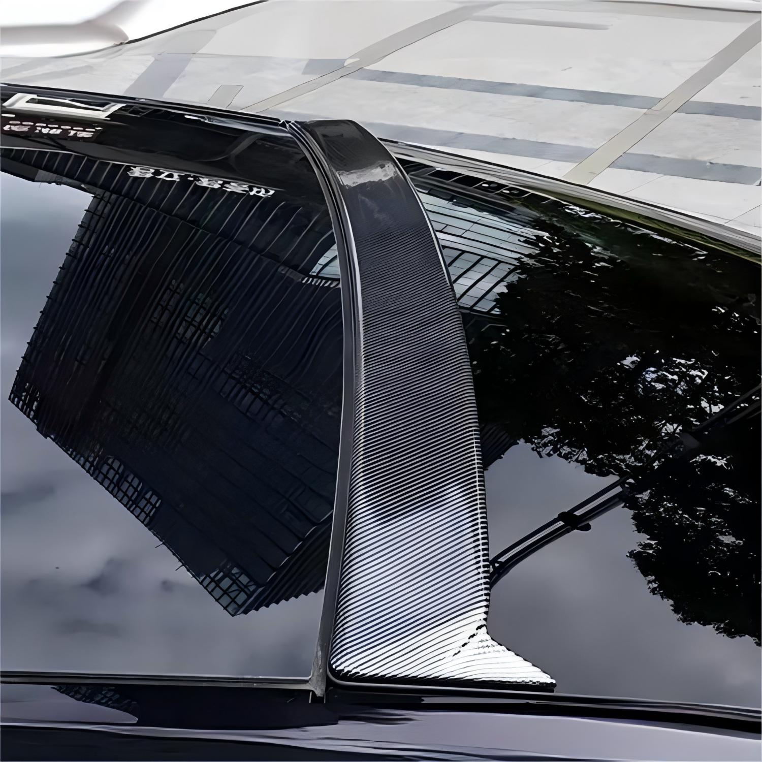 Tesla Model Y Real Carbon Fiber Roof Spoiler / Top Wing - Teskay