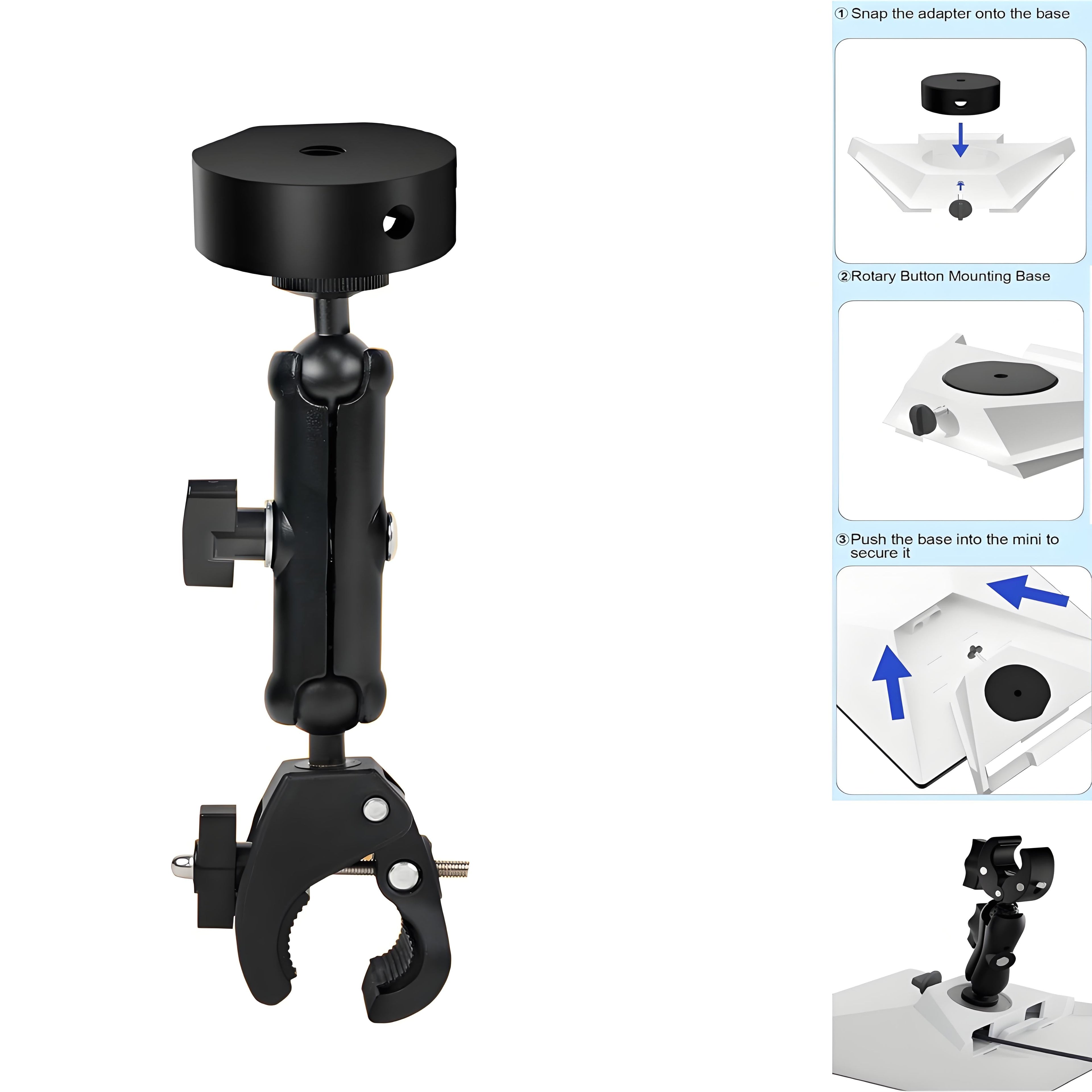 Starlink Mini RV Clamp Mount | Heavy-Duty Portable Mount - Teskay