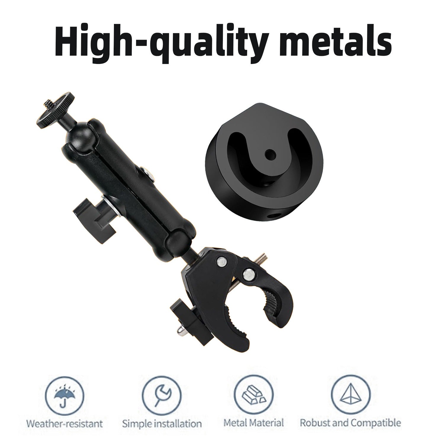 Starlink Mini RV Clamp Mount | Heavy-Duty Portable Mount - Teskay