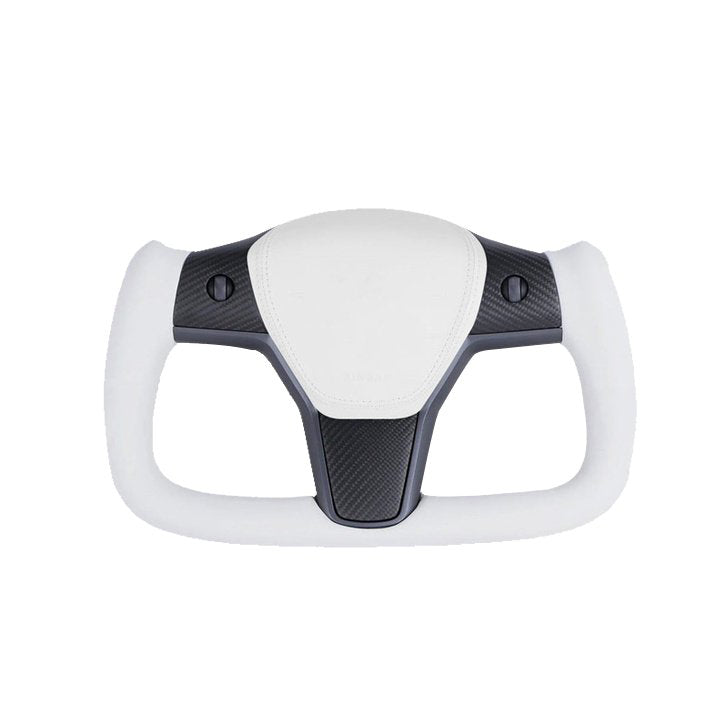 Yoke Carbon Fiber Steering Wheel for Model 3 / Y - Teskay