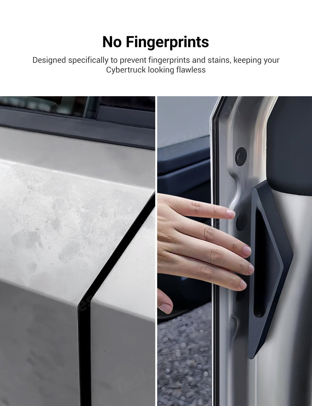 Scratch-Resistant Silicone Door Handles for Tesla Cybertruck - Teskay