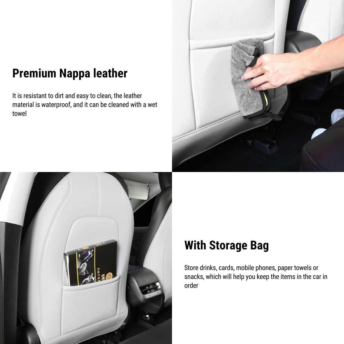 Seat Back Protector for Tesla Model 3 Highland & Model Y（2pcs） - Teskay