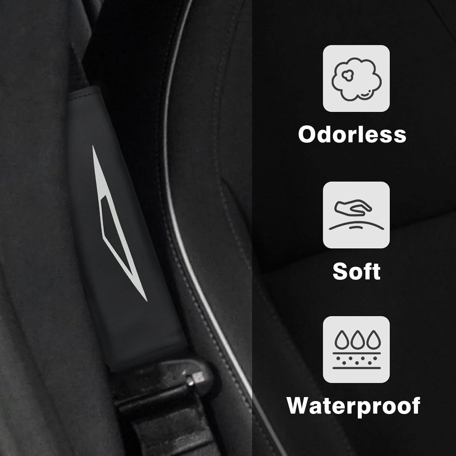 Seat Belt Pads for Tesla Cybertruck (2 PCS) - Teskay