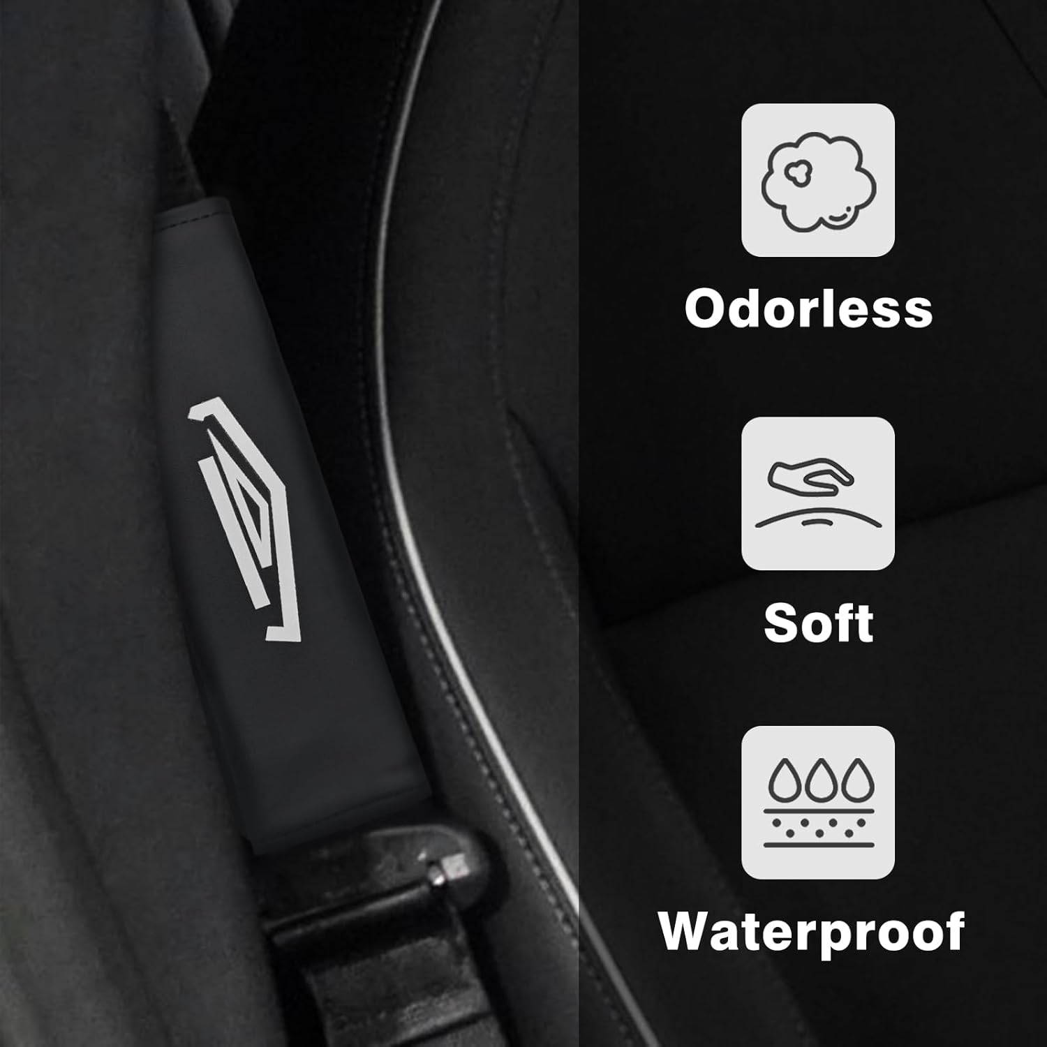 Seat Belt Pads for Tesla Cybertruck (2 PCS) - Teskay