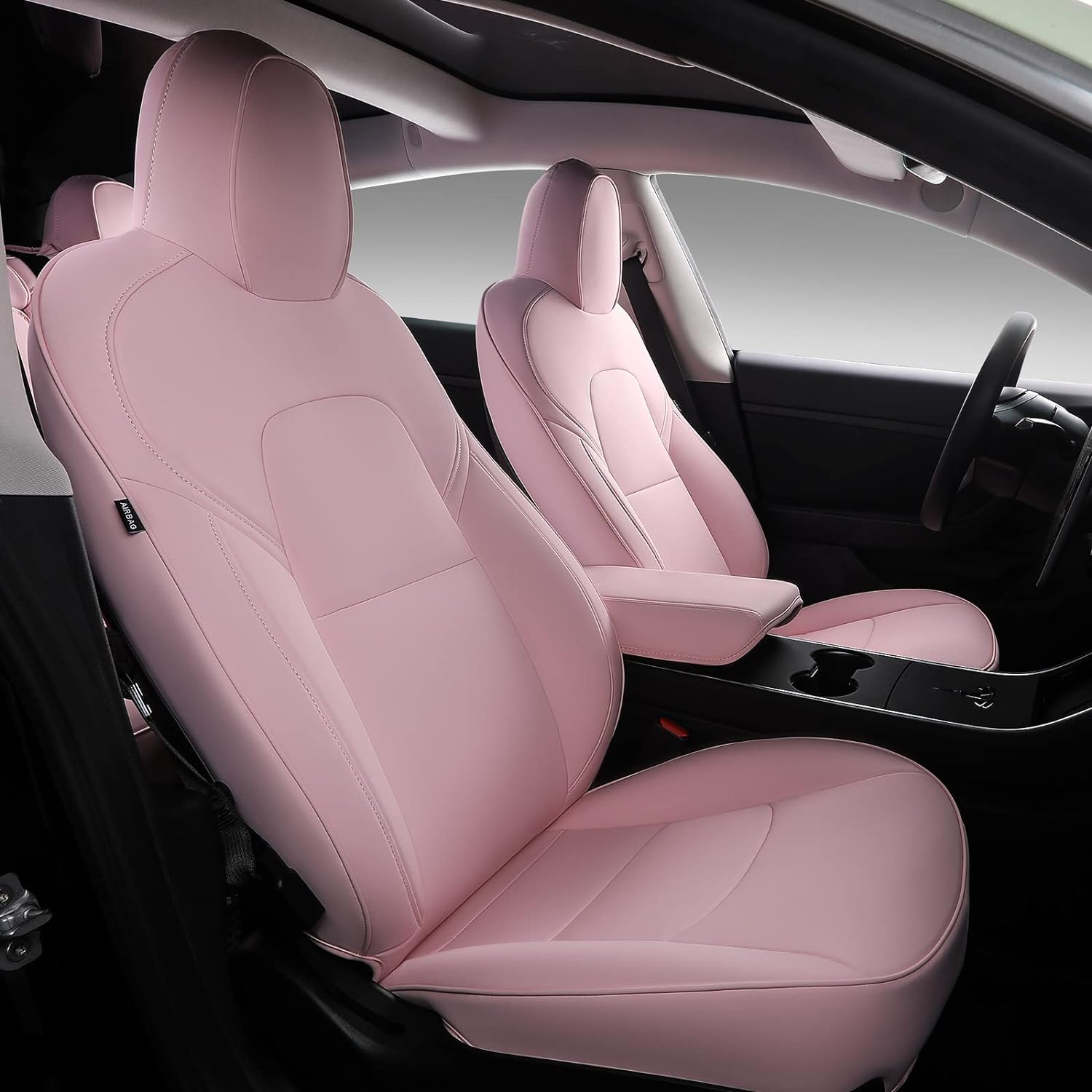 Seat Covers for Only Front Seats/Rear Seats for Tesla Model 3 & Model Y (5 Seater) - Teskay